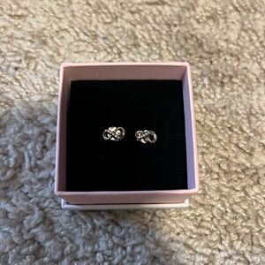Brand New/Never Worn Pandora Sparkling Infinity Stud Earrings